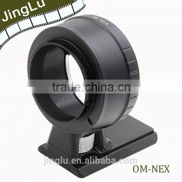 Lesn Adapter Ring With Long Tripod for Olympus OM Lens to S Ony NEX-3 NEX-5 E Mount photo-2