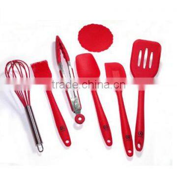 Colorful Standing 6 Piece Nylon Kitchen Utensil Sets Nylon Cooking Utensils Sets