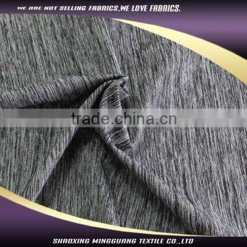 professional new fashion slub single spandex knitting bussiness man scarf fabric