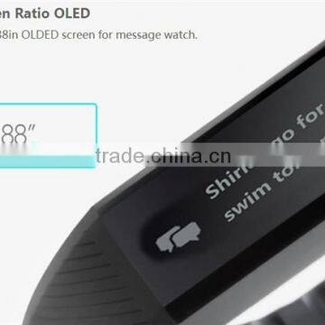 IP65 0.88" Bluetooth V4.0 Smart Watch Wristband Bracelet Sport Sleep Monitor for Iphone Phone Android Phone