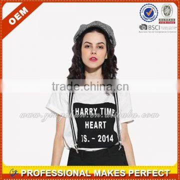 No problem custom print plain no brand t-shirt (YCT-C0216)