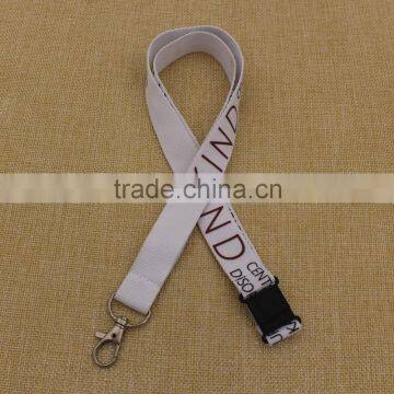 Promotion custom logo polyester lanyard china wholesale