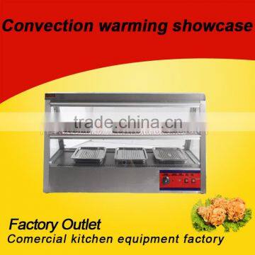 electric food warming display showcase/food warmer/food warming showcase