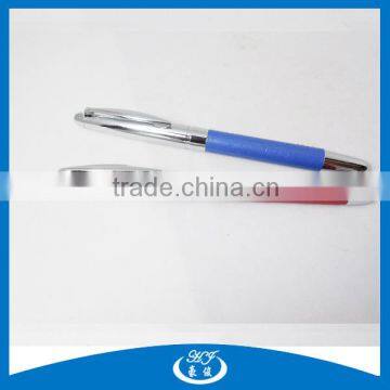 New Hot metal Pu Leather roller pen