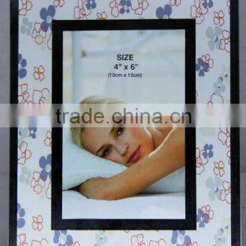 Glass photo frame