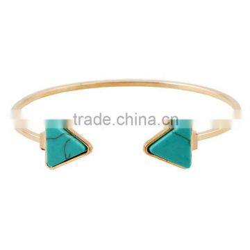 Custom jewelry factory OEM thin gold bangle bracelets