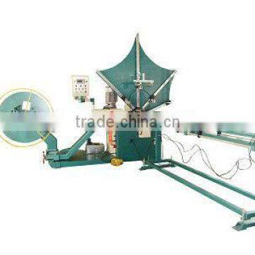 Spiral steel pipe forming machine