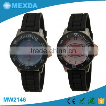 China promotion custom logo unisex chinese movement wrist watch