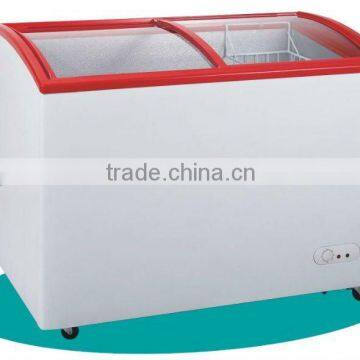 commercial chest freezer/deep freezer for ice cream display