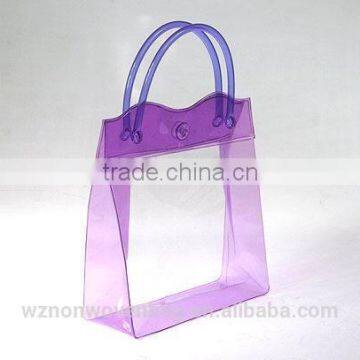 OEM Waterproof Transparent Clear Wine Bottle PVC Plastic Bag