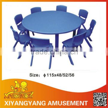 Round children table, school table,kindergarten table