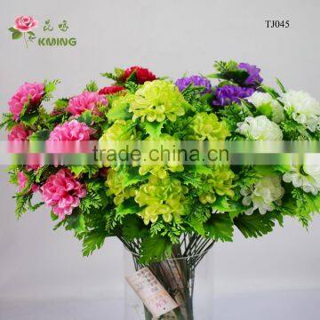 decoration man made real like bulk silk Eustoma flower