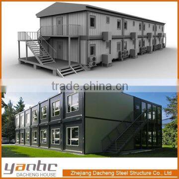 modern integrated container house cheap price luxury shipping container flat hotel