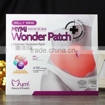 2016 hot sale korea wonder patch for weight loss/ silmming weight loss patch