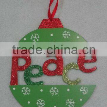 Peace Christmas Ornaments JOY HOPE PEACE HANGING SIGN