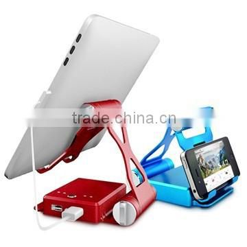 Big capacity foldable powerbank with holder