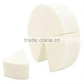 hot selling wedge shape cosmetic latex sponge & foundation puff