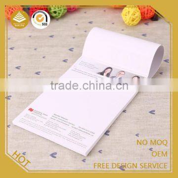 Custom made oem factory printing custom sketch padcar sticky note pad