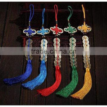 Chinese Feng Shui 8 coin Hanger different color , fengshui decoration