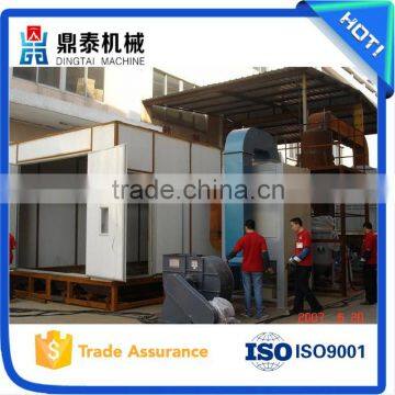 Reliability sand blasting room, used in steel structure