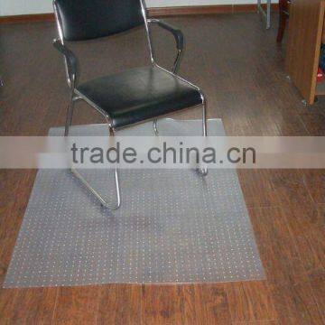 PVC chair mat with nail