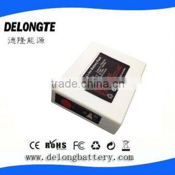 3.7v 3000mah li polymer heated Shoes Battery Pack With three Temperature Control