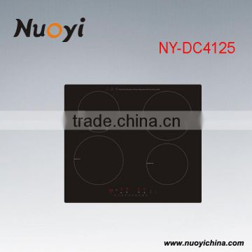 6400w four burner touch control induction hob