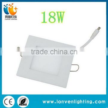 High quality hot sell round slim led panel light 18w