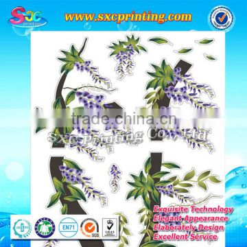 High quality vinyl material for wall sticker, decorative vinyl wall stickers