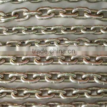 Hgih grade galvanized short link chain g80 lifting chain