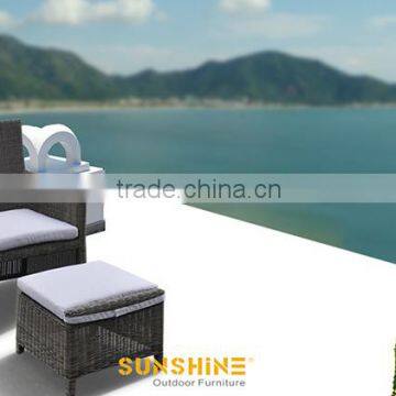 Single Chair with foot stool for pool From SunShine 2015