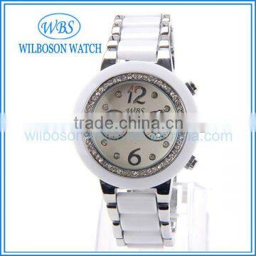 New design dimond unique alloy watches for ladies