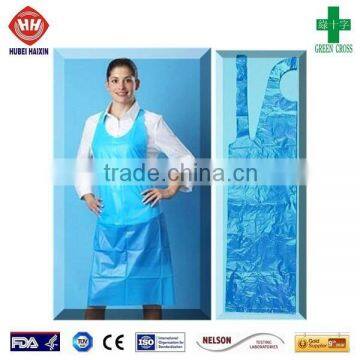 Wholesale disposable apron pvc apron pe apron