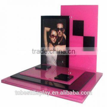 Shenzhen factory exhibition acrylic sunglass display stand/acrylic sunglass stand/acrylic eyewear stand