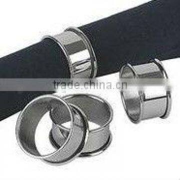 stainless steel table napkin rings for weddings