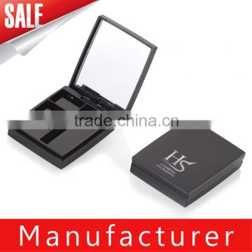 Custom empty magnetic makeup eyeshadow palette with mirror