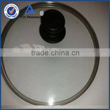 glass lids for aluminum cooking pot with knob handles assembled color sleeve packing