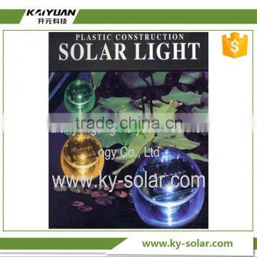 wholesale Plastic solar floating light