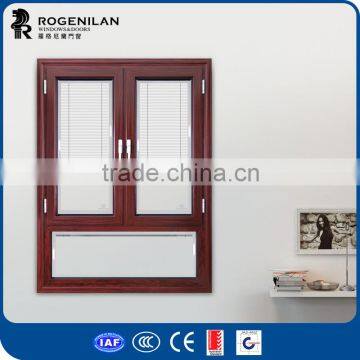 ROGENILAN 568 Series Customized Thermal Break Inside Open Aluminium Swing Window Quality Choice