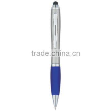 Satin Stylus Pen-silver_blue_front