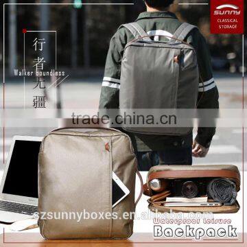 Wholesale Casual Canvas Fashion School Bags Backpack Softback Laptop Backpack