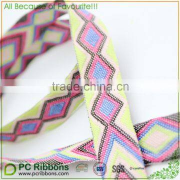 2.5cm Custom Woven Ribbon Jacquard ribbon
