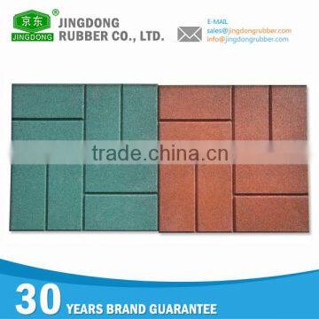 High Quality Wholesale Outdoor Pathway Rubber Tile