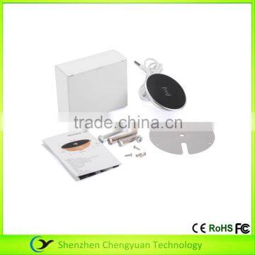 Universal wireless charger pad, Wireless phone Charger Qi Wireless Charger Coffe Shop Embedded Furniture