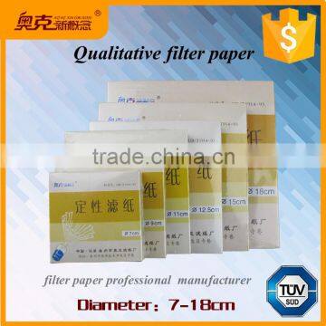Aoke Brand 15cm Oil Qualitative Filter Paper Manufacturer Supply photo-2
