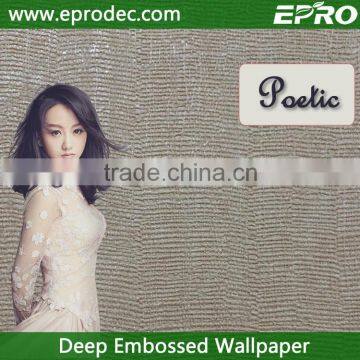 new design modern Chinese design Sound-Absorbing wall decoration wallpaper