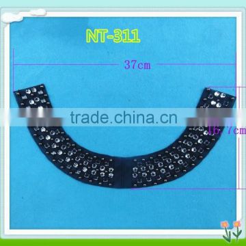 Fashion beaded neck collar for clothes