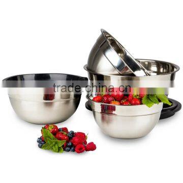 Stainless Steel Mixing Bowl Set,salad Bowl Set photo-2