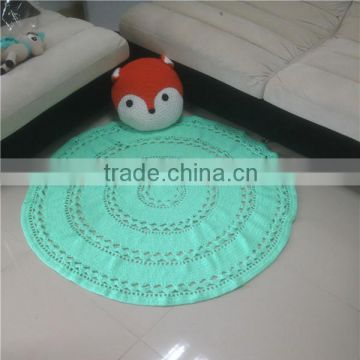 Professional manufacture infant swaddle round carpet