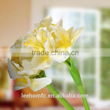 PU hand-make flower single stem artificial flower